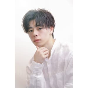 メンズヘア整形スパイラルパーマ波巻きツイストメンズパーマ髪型