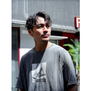 メンズヘア整形スパイラルパーマ波巻きツイストメンズパーマ髪型