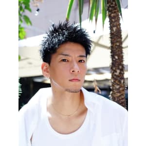 メンズヘア整形スパイラルパーマ波巻きツイストメンズパーマ髪型