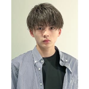 メンズヘア整形スパイラルパーマ波巻きツイストメンズパーマ髪型