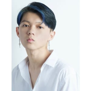 メンズヘア整形スパイラルパーマ波巻きツイストメンズパーマ髪型
