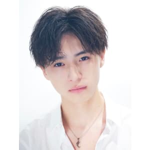メンズヘア整形スパイラルパーマ波巻きツイストメンズパーマ髪型