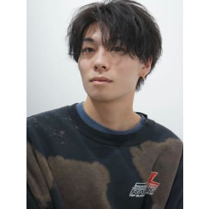 メンズヘア整形スパイラルパーマ波巻きツイストメンズパーマ髪型