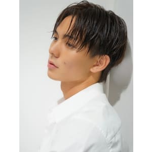 メンズヘア整形スパイラルパーマ波巻きツイストメンズパーマ髪型