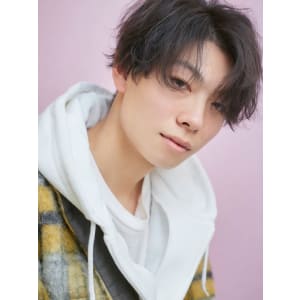 メンズヘア整形スパイラルパーマ波巻きツイストメンズパーマ髪型