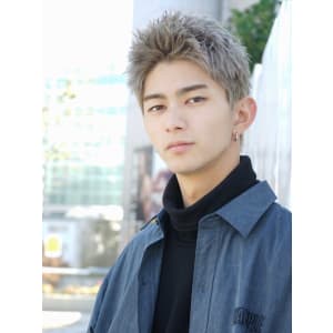 メンズヘア整形スパイラルパーマ波巻きツイストメンズパーマ髪型
