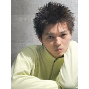 メンズヘア整形スパイラルパーマ波巻きツイストメンズパーマ髪型