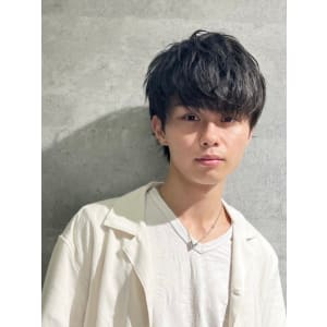 メンズヘア整形スパイラルパーマ波巻きツイストメンズパーマ髪型