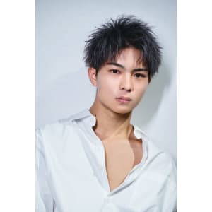 メンズヘア整形スパイラルパーマ波巻きツイストメンズパーマ髪型