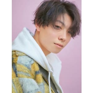 メンズヘア整形スパイラルパーマ波巻きツイストメンズパーマ髪型
