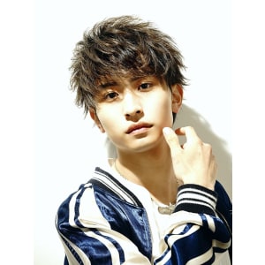 メンズヘア整形スパイラルパーマ波巻きツイストメンズパーマ髪型