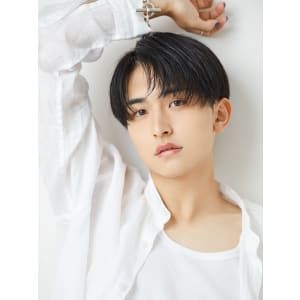 メンズヘア整形スパイラルパーマ波巻きツイストメンズパーマ髪型