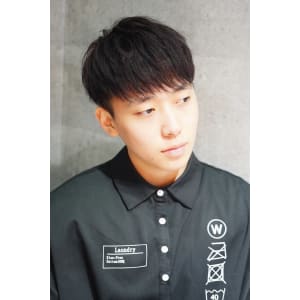 メンズヘア整形スパイラルパーマ波巻きツイストメンズパーマ髪型