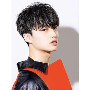 メンズヘア整形スパイラルパーマ波巻きツイストメンズパーマ髪型