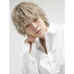 メンズヘア整形スパイラルパーマ波巻きツイストメンズパーマ髪型