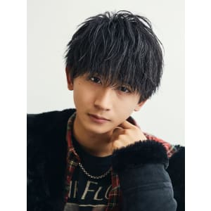 メンズヘア整形スパイラルパーマ波巻きツイストメンズパーマ髪型