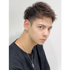 メンズヘア整形スパイラルパーマ波巻きツイストメンズパーマ髪型