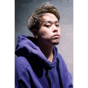 メンズヘア整形スパイラルパーマ波巻きツイストメンズパーマ髪型