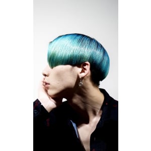 メンズヘア整形スパイラルパーマ波巻きツイストメンズパーマ髪型