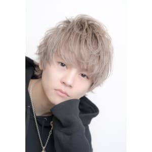 メンズヘア整形スパイラルパーマ波巻きツイストメンズパーマ髪型
