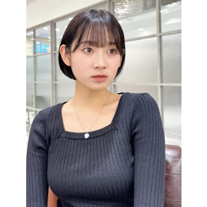 【長谷川】ゆったりショートボブ