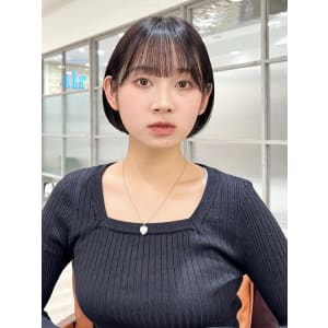 【長谷川】ゆったりショートボブ
