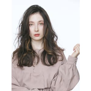 くせ毛風パーマ×イヤリングカラー - HAIR & MAKE EARTH 四日市店【ヘアメイクアース ヨッカイチテン】掲載中