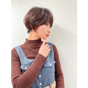 【長谷川】ココアベージュショート