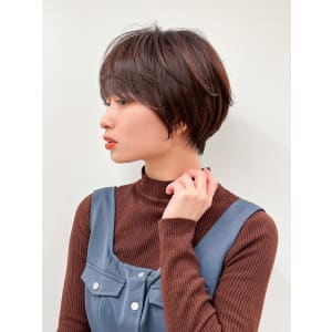 【長谷川】ココアベージュショート