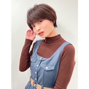 【長谷川】ココアベージュショート