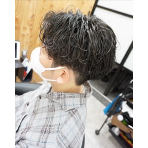 メンズパーマスタイル