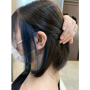 イヤリングカラー【ブルー】 - Hair×Cafe Lieto【ヘアーカフェリエット】掲載中