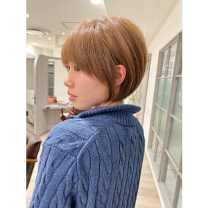 【長谷川】前下がりショートボブ