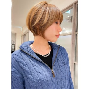 【長谷川】前下がりショートボブ