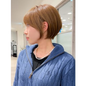 【長谷川】前下がりショートボブ