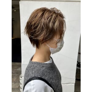 ショートヘア×ハイライト - ecle hair【エクルヘアー】掲載中