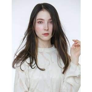 ニュアンスストレートロング - HAIR & MAKE EARTH 金山店【ヘアメイクアース カナヤマテン】掲載中