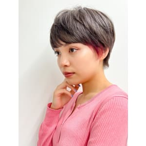 【長谷川】インナーカラーマッシュ
