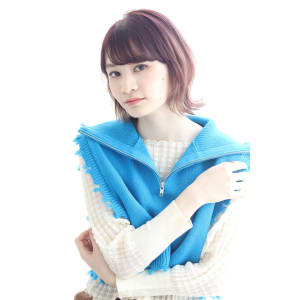外ハネボブ×イルミナカラーチェリーブラウン20代30代40代