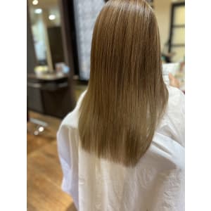 HAIR DESIGN + GOLDEN ROCK×ロング