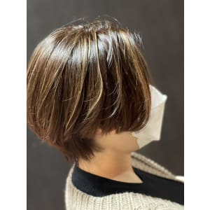 HAIR DESIGN + GOLDEN ROCK×ショート