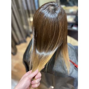 HAIR DESIGN + GOLDEN ROCK×ロング