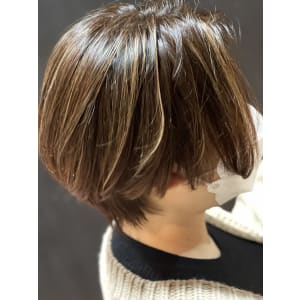 HAIR DESIGN + GOLDEN ROCK×ショート