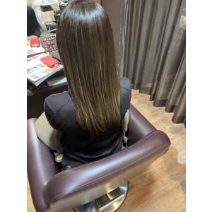 HAIR DESIGN + GOLDEN ROCK×ロング