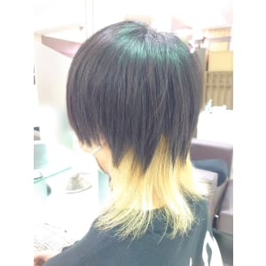 インナーブリーチウルフ - HAIR & MAKE EARTH 高田馬場店【ヘアメイクアース タカダノババテン】掲載中