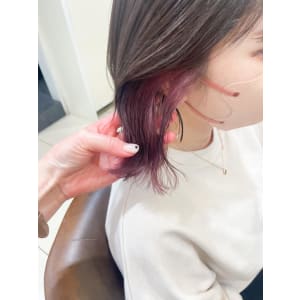 ピンクパープル インナーカラー【横浜】w - Neolive aim 横浜店【ネオリーブアイムヨコハマテン】掲載中