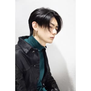 海外風前下がりハンサムショート