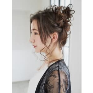 三軒茶屋_レディース_ヘアアレンジ_モテ_ヘアセット_カット
