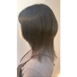 美髪/大人かわいい/こなれミディ/サンドベージュ