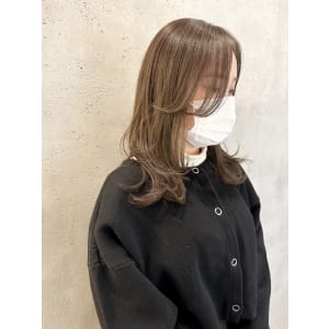 レイヤーカット/オージュア/艶カラー